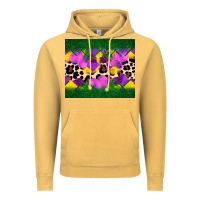 Vintage Mustard mardi gras Leopard and heart Vintage Hoodie - AdoDesignShop