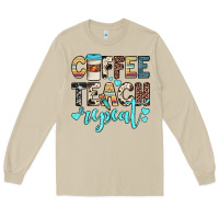Mushroom coffee teach repeat Long Sleeve Tee - JahusDesignShop