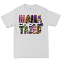 Dove Grey Mama Tried Premium Tee - CowhideDigitalArt