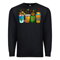 Black Cinco de Mayo Coffee Cups Premium Sweatshirt - texasbilliewilder