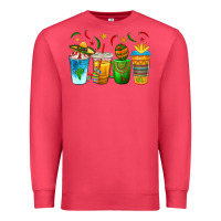 Cardinal Cinco de Mayo Coffee Cups Premium Sweatshirt - texasbilliewilder