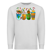 Dove Grey Cinco de Mayo Coffee Cups Premium Sweatshirt - texasbilliewilder