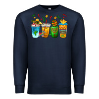 Navy Cinco de Mayo Coffee Cups Premium Sweatshirt - texasbilliewilder