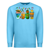 Ocean Blue Cinco de Mayo Coffee Cups Premium Sweatshirt - texasbilliewilder