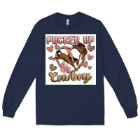 Navy small business Long Sleeve Tee - MaliasSmallBusiness