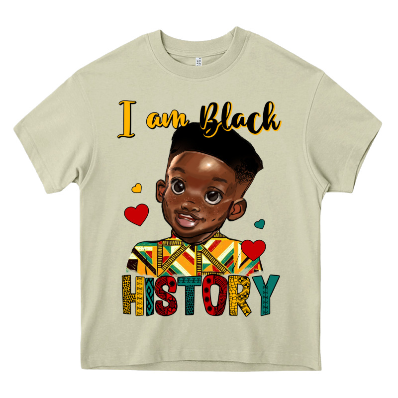 I Am Black History Black Boy Heavy Core Tee by HRA Design Shop | Teevron