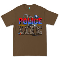 Cacao police life Premium Tee - AdoDesignShop