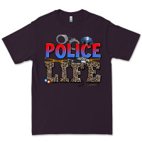 Plum police life Premium Tee - AdoDesignShop