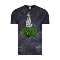 Cloud Black Yucca Flower IIIustrations Vintage Tee - LillyAllenDesigns