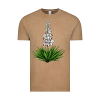 Vintage Coffee Yucca Flower IIIustrations Vintage Tee - LillyAllenDesigns