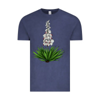 Vintage Denim Yucca Flower IIIustrations Vintage Tee - LillyAllenDesigns