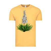 Vintage Mustard Yucca Flower IIIustrations Vintage Tee - LillyAllenDesigns