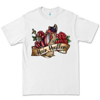 White hair hustler spray Premium Tee - SublimationCraftShop