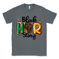 Charcoal Heather black story Classic Tee - MaliasSmallBusiness