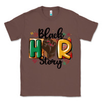 Chestnut black story Classic Tee - MaliasSmallBusiness