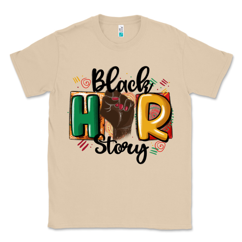 Black Story Classic Tee by MaliasSmallBusiness | Teevron