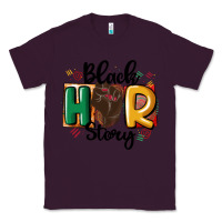 Plum black story Classic Tee - MaliasSmallBusiness