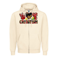 Sandshell crawfish Zipper Hoodie - LillyAllenDesigns