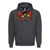Smoke crawfish Zipper Hoodie - LillyAllenDesigns