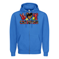 True Royal crawfish Zipper Hoodie - LillyAllenDesigns