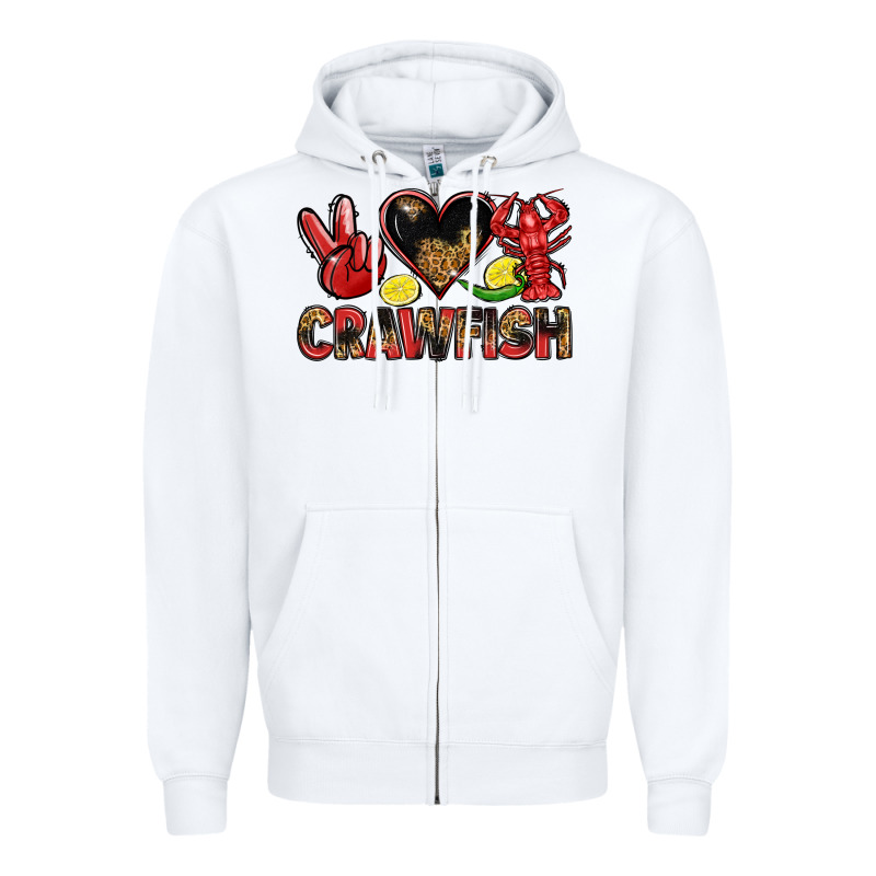 Crawfish Zipper Hoodie by LillyAllenDesigns | Teevron
