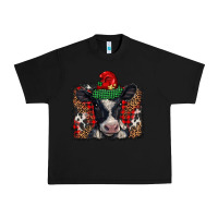 Black christmas black and white baby cow Urban Heavy Tee - BarkalooDesign