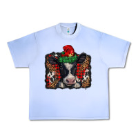 Grape Ice christmas black and white baby cow Urban Heavy Tee - BarkalooDesign