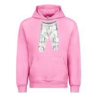 Fuchsia Pink football padded pant fa element 1 Urban Hoodie - FaDigitalArtStudio