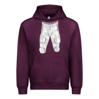 Mauve Wine football padded pant fa element 1 Urban Hoodie - FaDigitalArtStudio