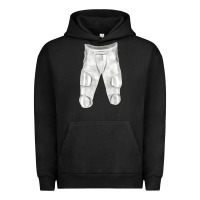 Pigment Black football padded pant fa element 1 Urban Hoodie - FaDigitalArtStudio