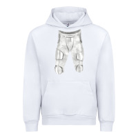 White football padded pant fa element 1 Urban Hoodie - FaDigitalArtStudio