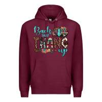 Burgundy back that thang up Premium Hoodie - JahusDesignShop