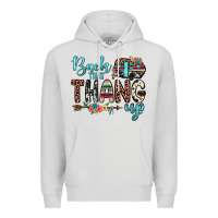 Dove Grey back that thang up Premium Hoodie - JahusDesignShop