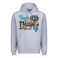 Heather Grey back that thang up Premium Hoodie - JahusDesignShop