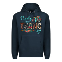 Navy back that thang up Premium Hoodie - JahusDesignShop