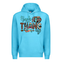 Ocean Blue back that thang up Premium Hoodie - JahusDesignShop