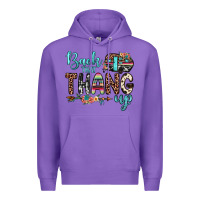 Purple back that thang up Premium Hoodie - JahusDesignShop