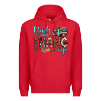 Red back that thang up Premium Hoodie - JahusDesignShop
