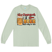 Matcha crawfish and beer that's why i'm here Long Sleeve Tee - MaliasSmallBusiness