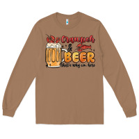 Toasted Coconut crawfish and beer that's why i'm here Long Sleeve Tee - MaliasSmallBusiness