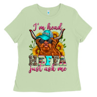 Matcha i'm head heffa just ask me Ladies Tee - Zillion Design Studio