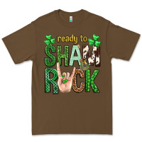 Cacao Ready to shamrock St. Patrick's Day Premium Tee - Neo Western