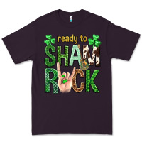 Plum Ready to shamrock St. Patrick's Day Premium Tee - Neo Western