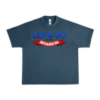 Midnight Navy Let's Go Brandon Urban Heavy Tee - Jasminsmagicworld