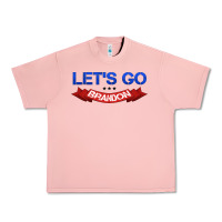 Salmon Let's Go Brandon Urban Heavy Tee - Jasminsmagicworld