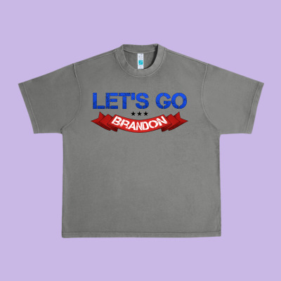 Let's Go Brandon Urban Heavy Tee Designed By Jasminsmagicworld