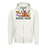 My First Mardi Gras Zipper Hoodie | Teevron