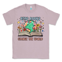 Lilac book lover Classic Tee - MaliasSmallBusiness