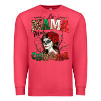 Cardinal La Mama Mas Chingona Premium Sweatshirt - texasbilliewilder