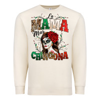 Sandshell La Mama Mas Chingona Premium Sweatshirt - texasbilliewilder